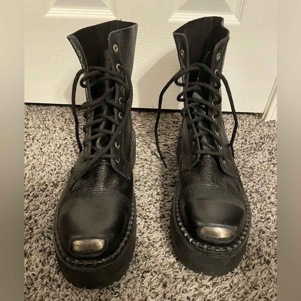 Underground Stormer Steel Toe Boots. New!